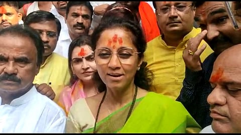 Supriya Sule, PFI , Tuljapur , Tuljabhavani