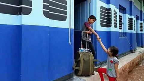 Aurangabad School Train Video