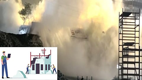 Controlled Explosion Demolition By Edifice Engineering