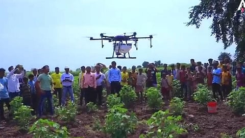 Drones Spraying Nandurbar News