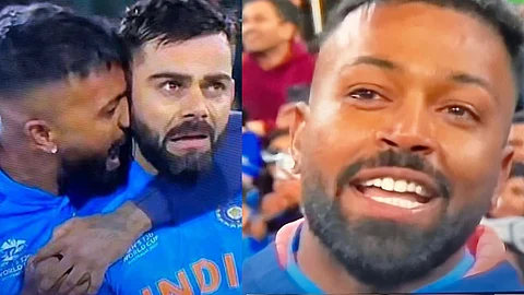 IND vs PAK Virat Kohli Hardik Pandya Emotional