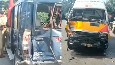 UP DCM Brajesh Pathak Car Accident