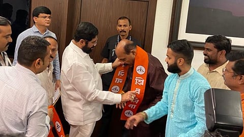 Bhausaheb Andhalkar joins Shinde group