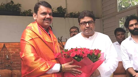 Andheri East Bypoll, Raj Thackeray Devendra Fadnavis /File