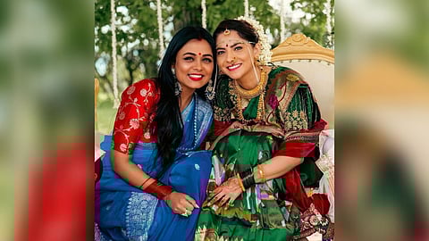 Sonali Kulkarni And Prathana Behre Social Media Post