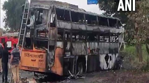 nashik bus accident, nashik, women, mother, kid