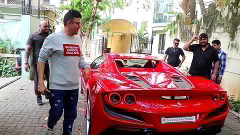 Adipurush Controversy Director Om Raut Ferrari F8 Tributo