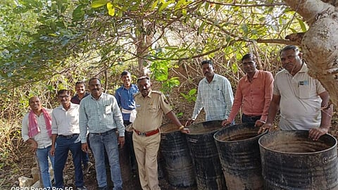 wardha, drone, liquor