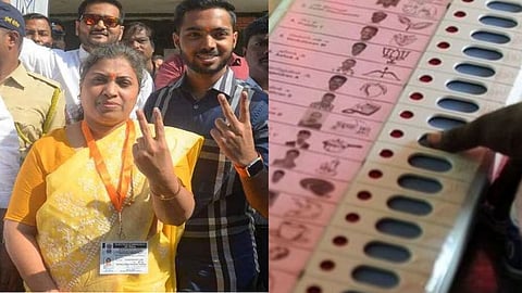 Andheri East Bypoll Election EVM Milind Kambale