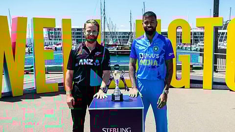 india vs new zealand 1st t20 / @bcci