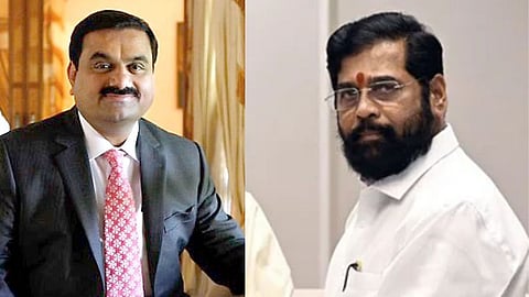 gautam adani and eknath shinde