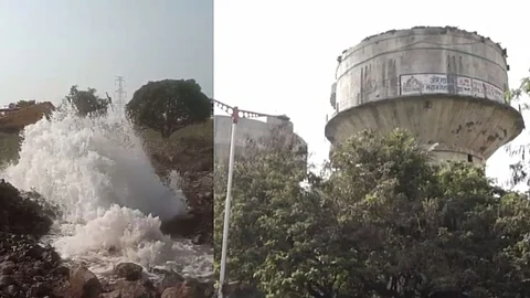 Aurangabad Pipeline Broke
