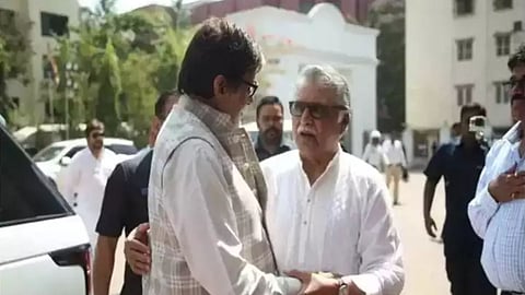 Vikram Gokhale And Amitabh Bachchan