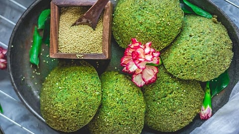 Spinach Idli