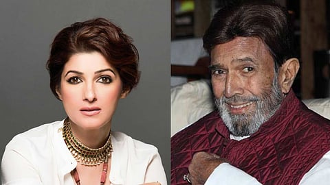Rajesh Khanna and Twinkle Khanna