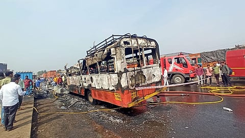 Nashik ST Bus Accident