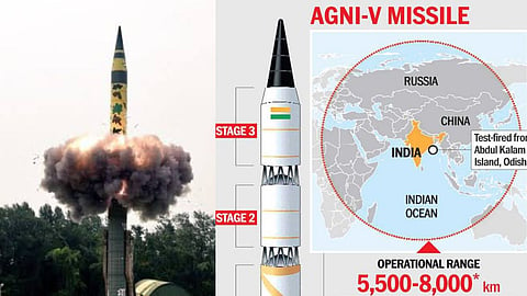 Agni-5 Missile Test