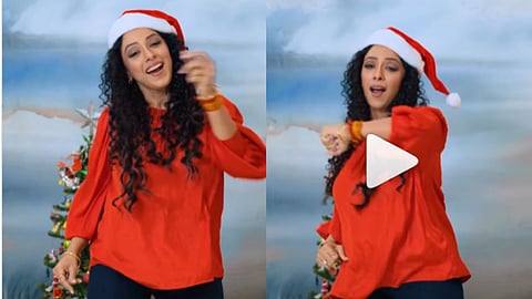 Rupali Ganguly Christmas Celebration