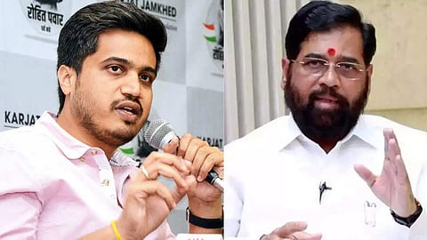 Mla Rohit Pawar, CM Eknath Shinde