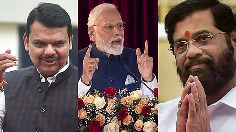 Narendra Modi Mumbai Visit, Eknath Shinde, Devendra Fadnavis