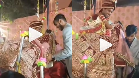 Groom carrying bride Latest Viral News/Social Media