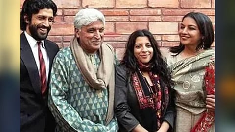 Javed Akhtar and Family