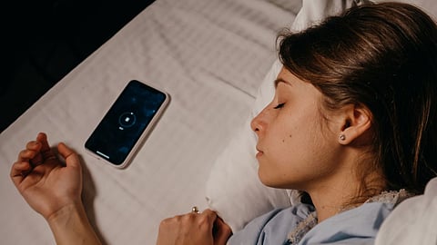 Sleeping With Smartphone