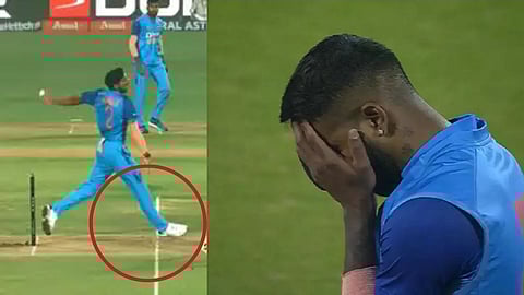 Arshdeep Singh no ball issue