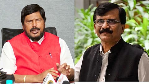 Ramdas Athawale vs Sanjay Raut