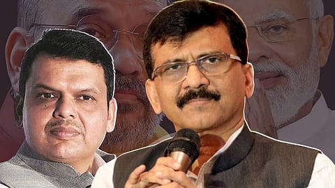 Devendra fadnavis - Sanjay Raut