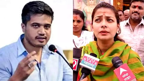 Rohit Pawar - Praniti Shinde