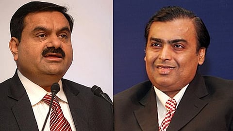 Mukesh Ambani-Gautam Adani
