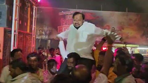 Shahajibapu Patil Dance Video