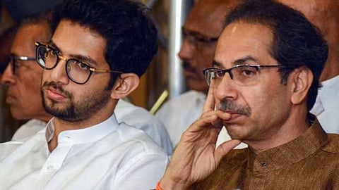 Uddhav Thackeray and aaditya thackeray