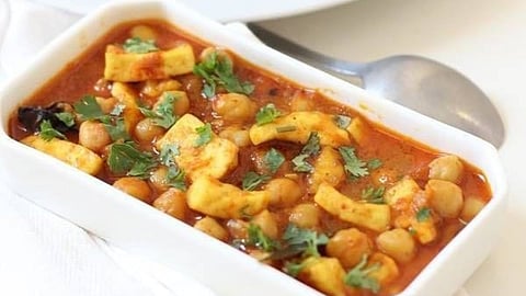 Chhole Paneer Recipe