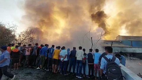 Solapur Akkalkot MIDC Fire