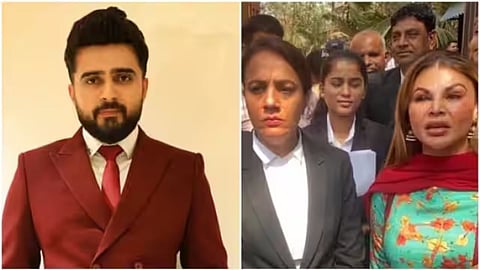 Rakhi Sawant At Dindoshi Court