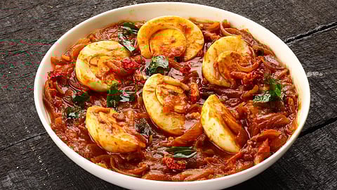 Kolhapuri Egg Curry Recipe