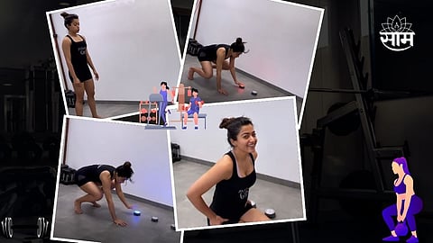 Rashmika Mandanna Workout Video