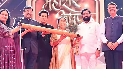 Asha Bhosale Maharashtra Bhushan