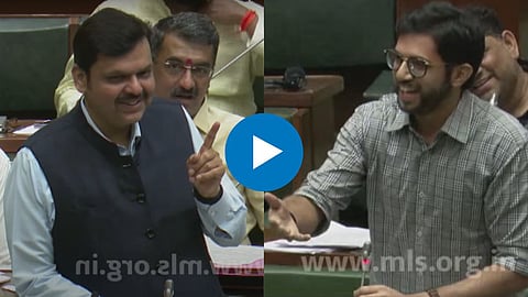 Aditya Thackeray's humorous counter attack on Fadnavis
