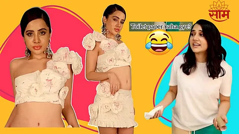 Urfi Javed Tissue Paper Fashion