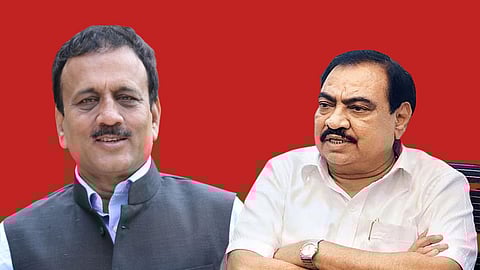 Girish Mahajan Eknath Khadse