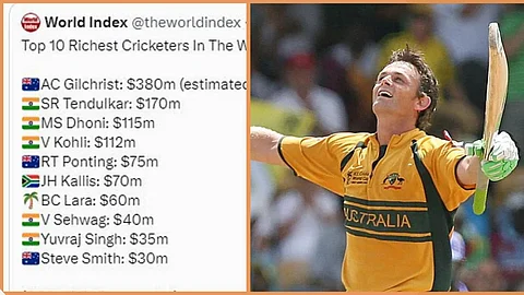 Adam Gilchrist News