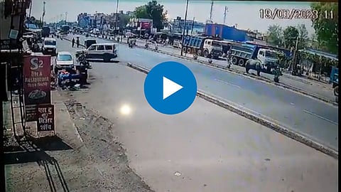 Accident CCTV Video