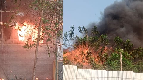Mumbai Goregaon Fire