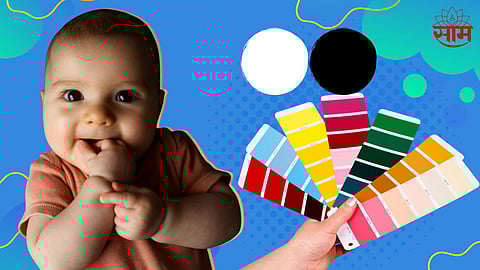 What Color Does Newborn See First