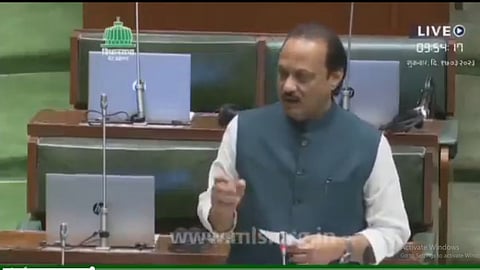Ajit Pawar in Assembl