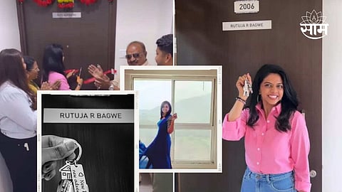 Rutuja Bagwe Buy Her Dream Home