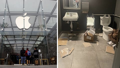 Apple Store iPhone Stolen